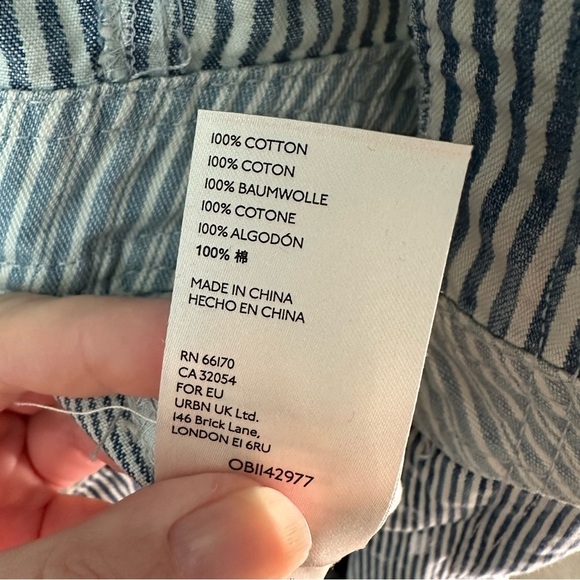 NWT Free People Motor City Striped Jumpsuit SZ L - Picture 8 of 11